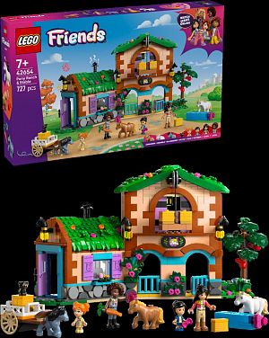 LEGO® Friends 42654 Ranč s poníky a stáj
