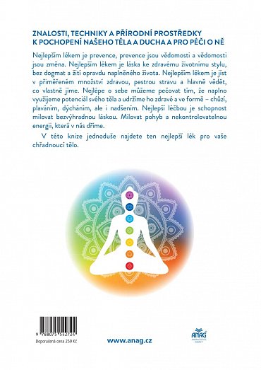 Náhled Vnitřní energie 7 čaker s mapami energetických meridiánů - Vesmírná harmonie, pět elementů, naslouchání vlastnímu tělu
