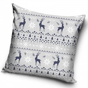 Vánoční polštářek Deer Christmas Time