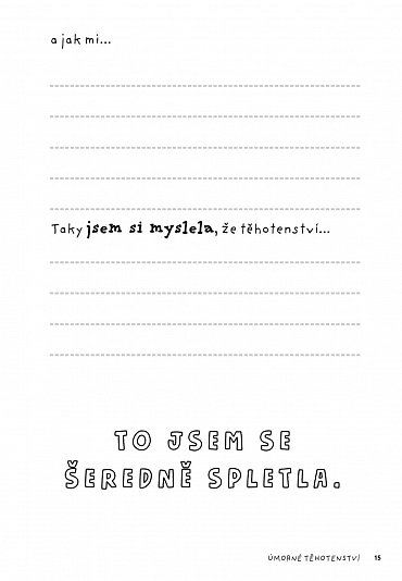 Náhled Deník špatných nálad pro matky