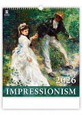Kalendář nástěnný 2026 - Impressionism