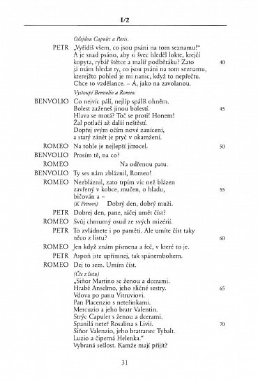 Náhled Romeo a Julie / Romeo and Juliet, 5.  vydání