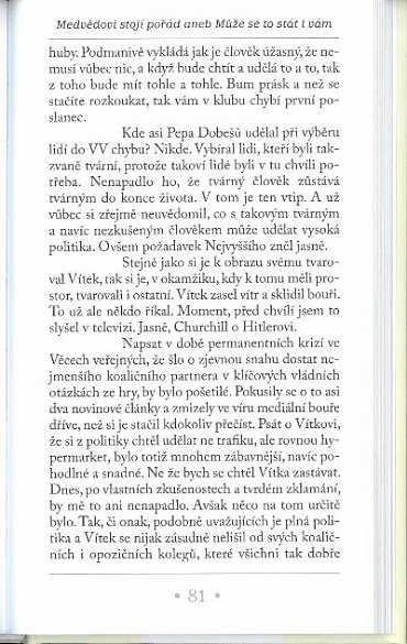 Náhled Medvědovi stojí pořád aneb Může se to stát i Vám