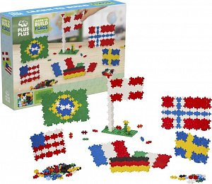 Plus-Plus Nauč se stavět Vlajky světa