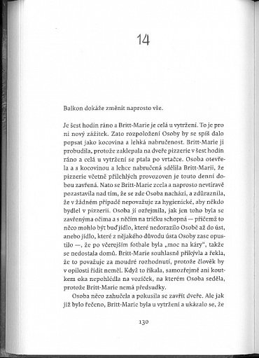 Náhled Tady byla Britt-Marie, 1.  vydání