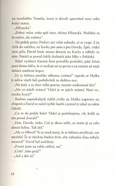 Náhled Malinka, 1.  vydání