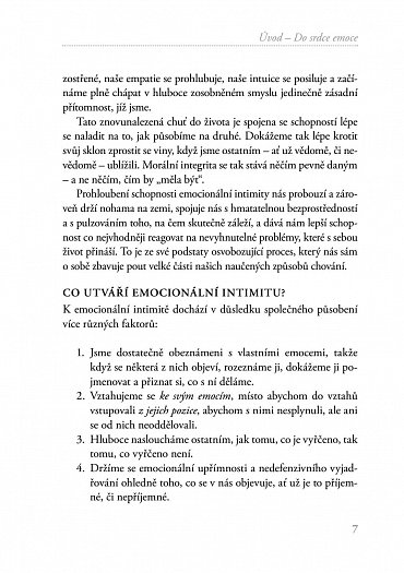 Náhled Emocionální intimita - Jak se spojit s mocí vašich emocí