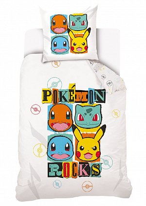 Dětské povlečení Pokémon Rocks
