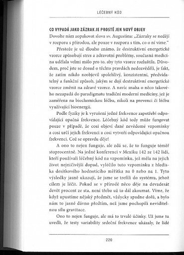 Náhled Léčebný kód