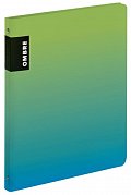 Pořadač PP A4 4kr. OMBRE zelená
