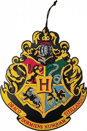 Crystal Art dekorace Bradavice - 25x29 cm