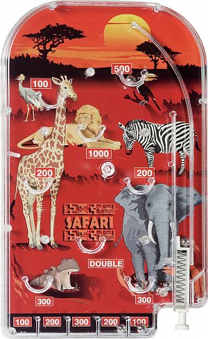 Pinball Tivoli zvířátka - společenská hra v sáčku