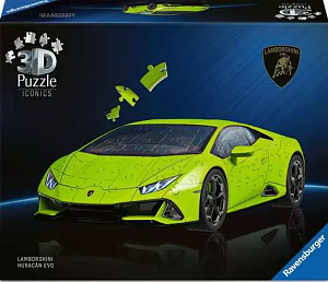 Iconics: Lamborghini Huracán EVO zelené 108 dílků