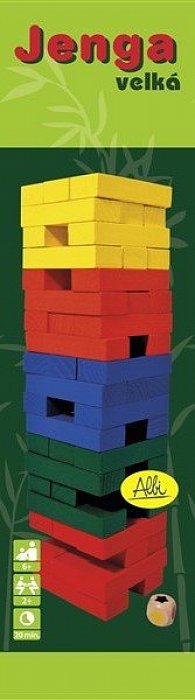 Věž velká barevná s kostkou