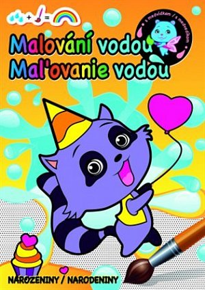 Malování / Maľovanie vodou - Narozeniny / Narodeniny