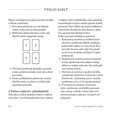 Náhled Transformativní tarot - 60 obrázkových karet a kniha pro duchovní vhled a rozvoj