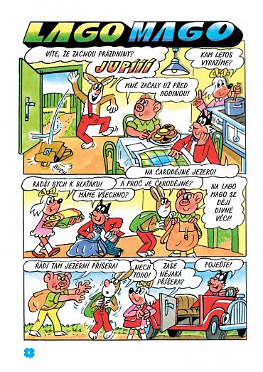 Náhled Šťastné příběhy Čtyřlístku 1995 - 1996 / 12. velká kniha