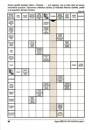 Náhled Křížovky pro radost 1