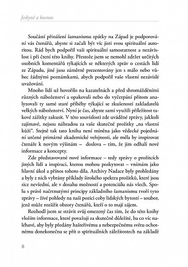 Náhled Jeskyně a kosmos - Šamanská setkání s jinou realitou