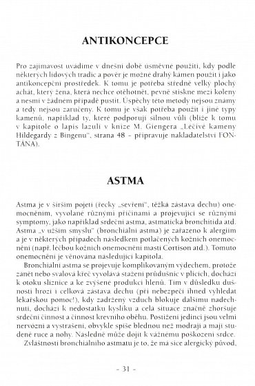 Náhled Drahé kameny na jednotlivé nemoci