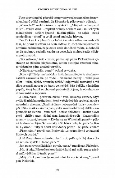 Náhled Kronika Pickwickova klubu, 1.  vydání