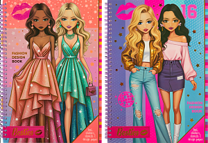 Kniha pro návrháře módy Besties