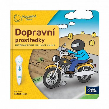 Náhled Dopravní prostředky - Kouzelné čtení minikniha pro nejmenší