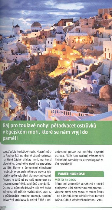 Náhled Řecké ostrovy v Egejském moři / MP průvodce nová edice