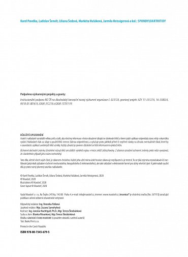 Náhled Spondyloartritidy