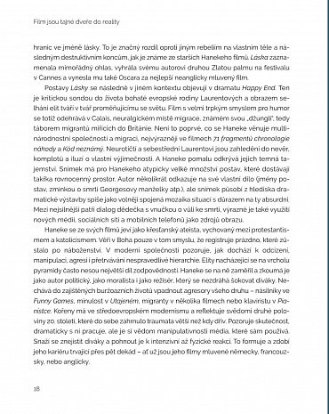 Náhled Film jsou tajné dveře do reality - 10 zásadních režisérek a režisérů současnosti – portréty a rozhovory