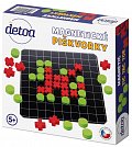 Magnetické piškvorky dřevo - společenská hra