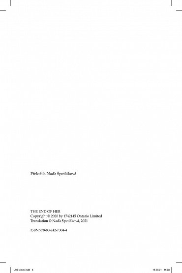 Náhled Její konec