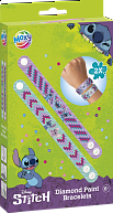Diamantové malování Stitch - výroba náramků 2 ks 