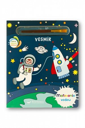 Maľovanie vodou Vesmír