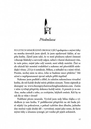 Náhled Prázdná židle - Učení, ne učitel