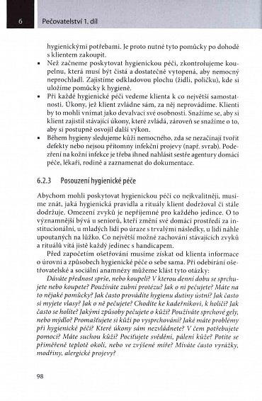 Náhled Pečovatelství 1.díl - Učebnice pro obor sociální činnost