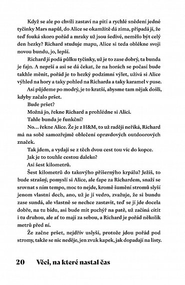 Náhled Věci, na které nastal čas, 1.  vydání