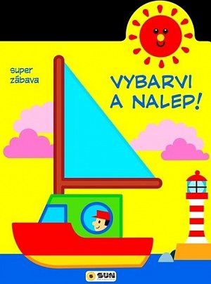 Loďka 2-3 roky: Vybarvi a nalep
