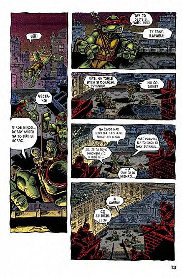 Náhled Želvy Ninja - Menu číslo 2