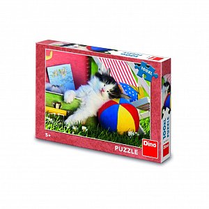 Puzzle Kotě odpočívá 100 XL dílků