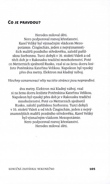 Náhled Nedaleko nekonečna