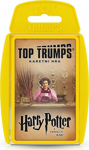TOP TRUMPS Harry Potter a Fénixův řád CZ - karetní hra