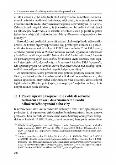 Náhled Zákaz diskriminace v pracovněprávních vztazích