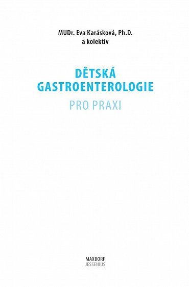 Náhled Dětská gastroenterologie pro praxi