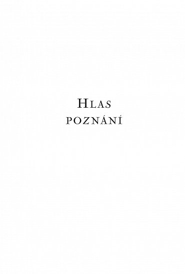 Náhled Hlas poznání, 3.  vydání