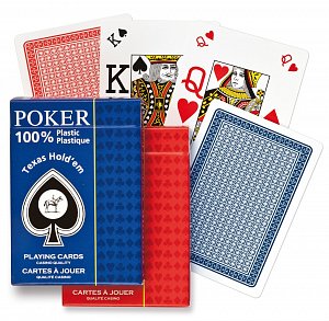 Piatnik Poker - 100% Plastic Jumbo Index Speciál