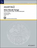 Nové slovenské písně pro zpěv a klavír