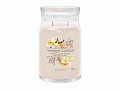 YANKEE CANDLE Vanilla Creme Brulée svíčka 567g / 2 knoty (Signature velký)