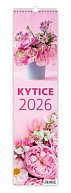 Kalendář nástěnný 2026 - Kytice