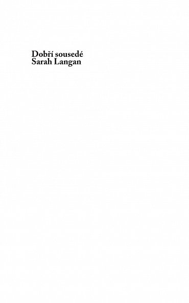 Náhled Dobří sousedé